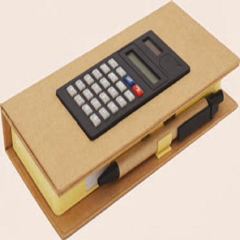 Stationery Kit With Calculator &  Sticky Note Pad