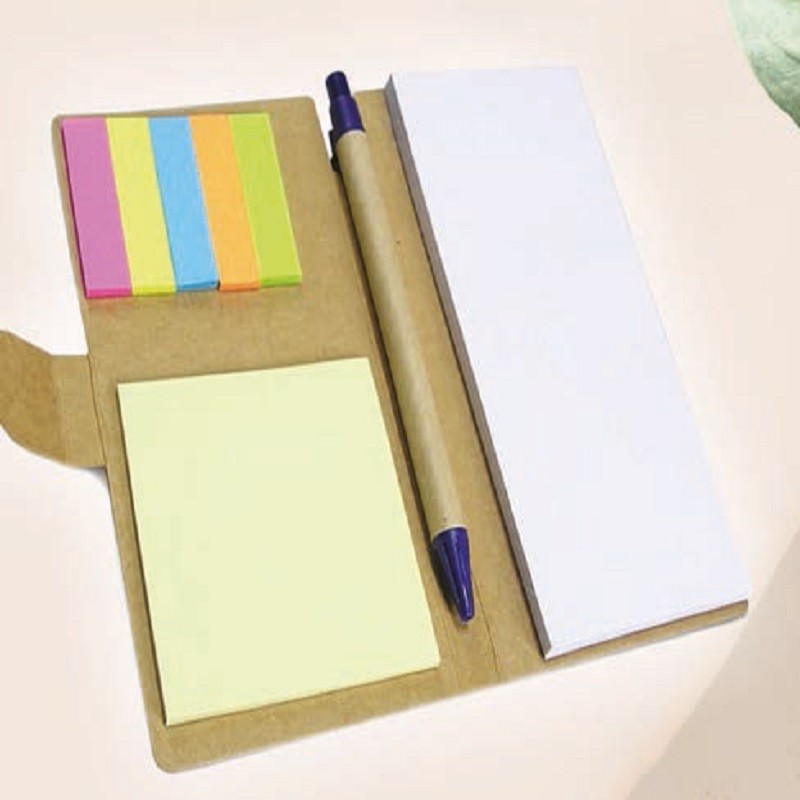 Notepad with Sticky Note & Pen