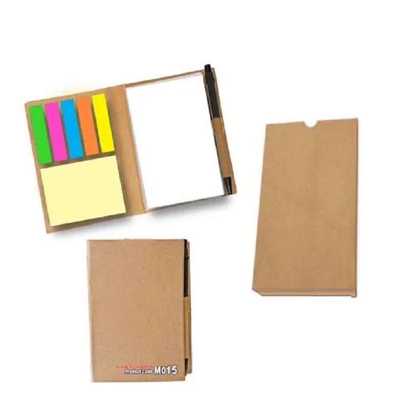 Eco-Friendly Sticky Note Pad With Pen