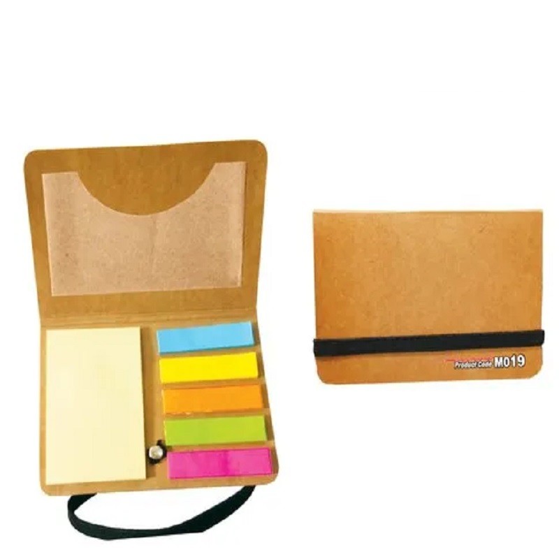 Eco-Friendly Sticky Note Pad With Pocket