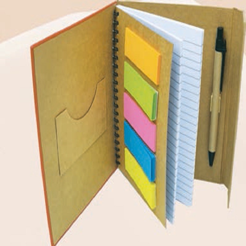 Eco-Friendly DIARY Pad With Sticky Note AND Magnetic cover