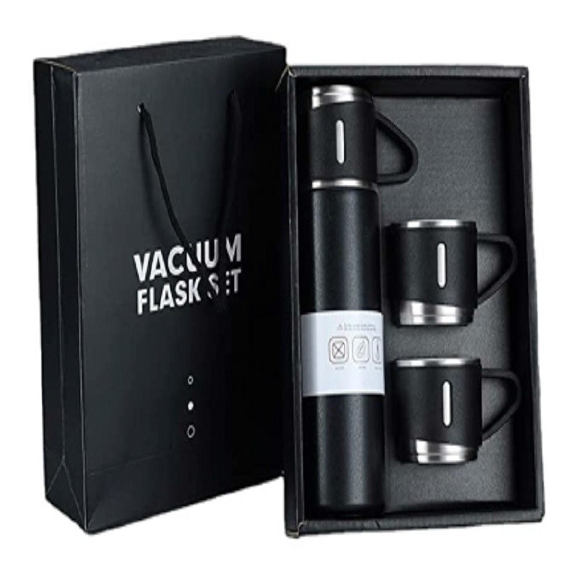 Steel Vacuum Flask Set