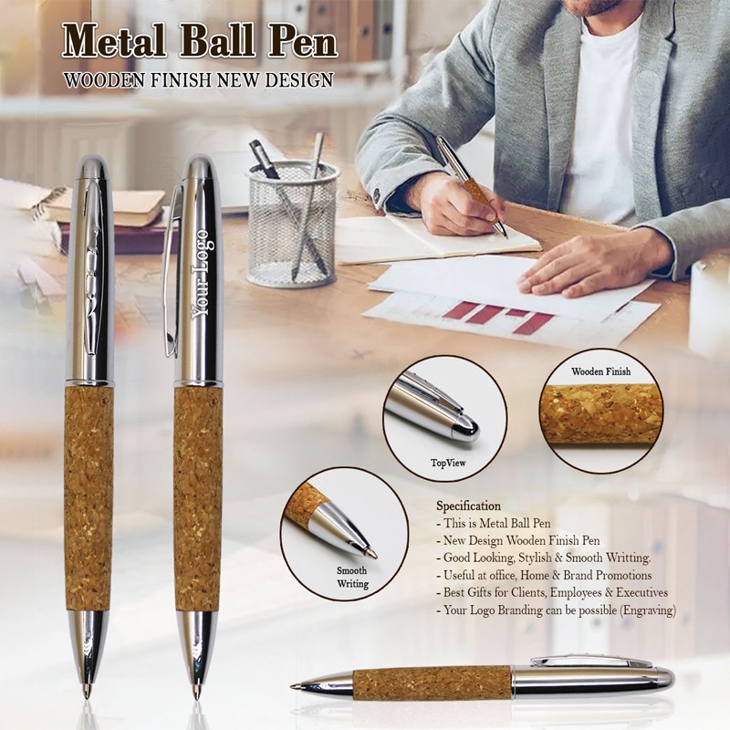 Wooden Metal Pen