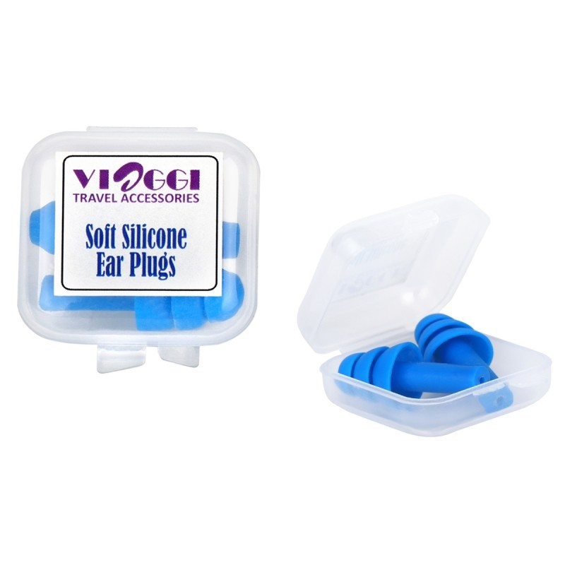 Soft Silicon Blue Ear Plugs