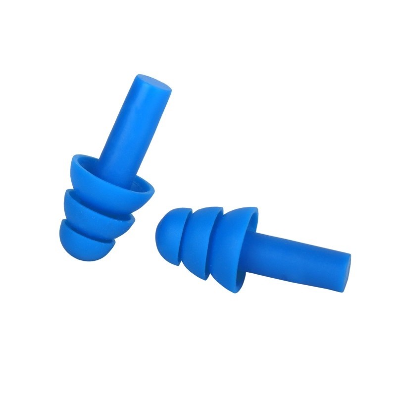 Soft Silicon Blue Ear Plugs