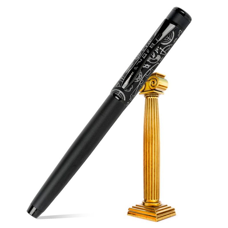 Liberty Matte Black Watermark Roller Pen set